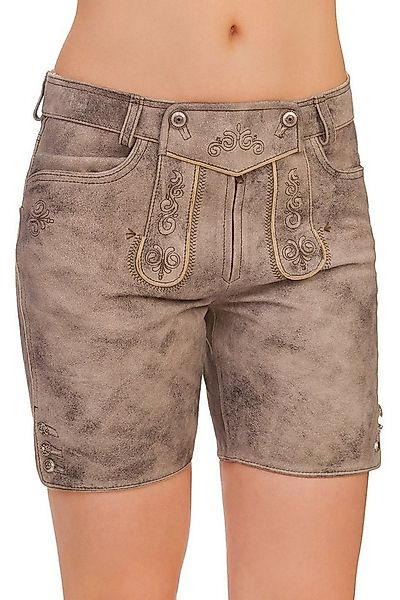 Maddox Lederhose Trachtenlederhose Damen - ELSA - stein günstig online kaufen