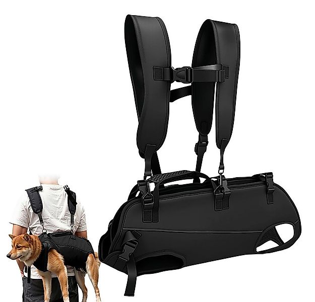Ledander Tragetasche Haustier-Tragerucksackmit Tragegriff, Beinen heraus Ru günstig online kaufen