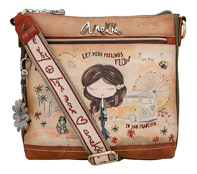 Anekke Umhängetasche Peace & Love günstig online kaufen