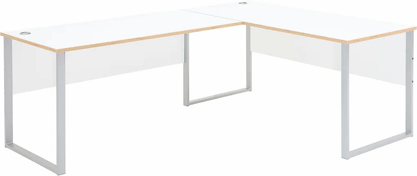 Innostyle Schreibtisch "Memphis Eckschreibtisch, 223x77x170cm (B/H/T)", (1 günstig online kaufen