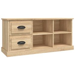 vidaXL TV-Schrank TV-Schrank Sonoma-Eiche 102x35,5x47,5 cm günstig online kaufen