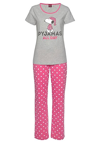 PEANUTS Pyjama (2 tlg) mit Snoopy günstig online kaufen