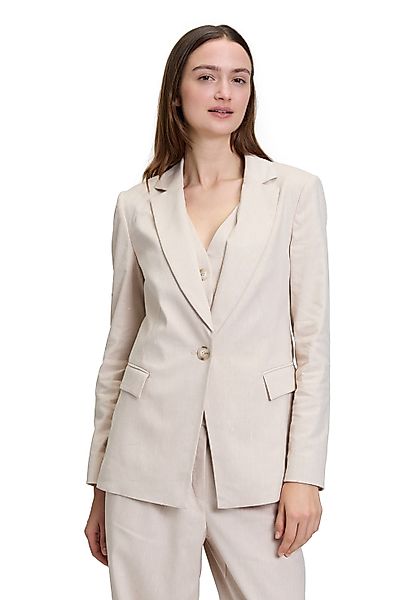 Betty&Co Longblazer "Betty & Co Damen Businessblazer mit Taschen", Nahtführ günstig online kaufen