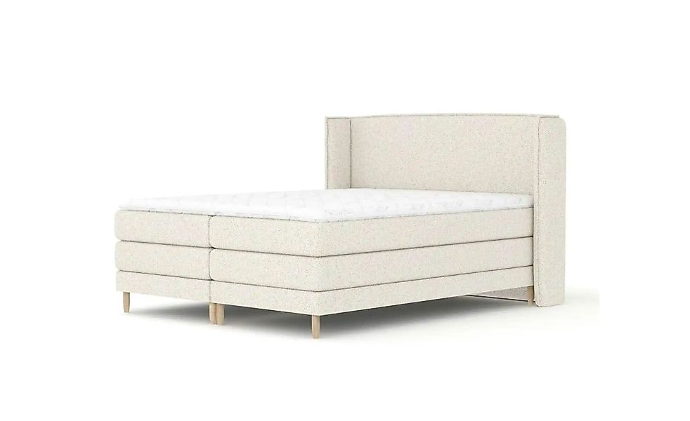 Boxspringbett   ¦ creme ¦ Maße (cm): B: 218 H: 117 Betten > Komfortbetten - günstig online kaufen