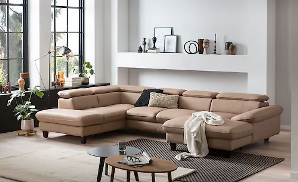 Home affaire "Pilot U-Form" mit Kopfteilverstellung, wahlweise mit Bettfunk günstig online kaufen