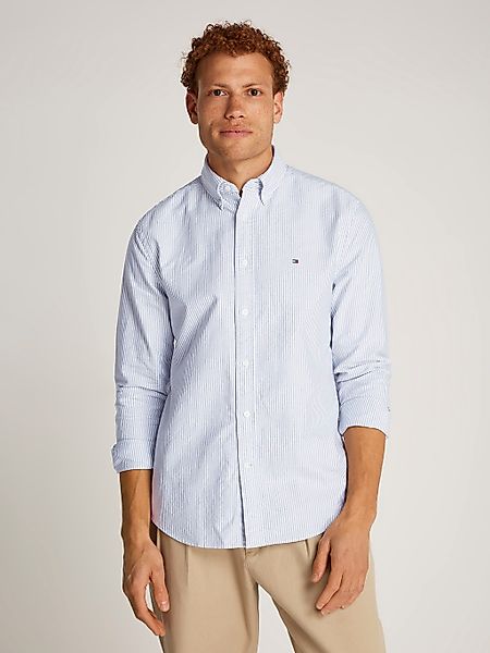 Tommy Hilfiger Langarmhemd HERITAGE OXFORD STRIPE günstig online kaufen