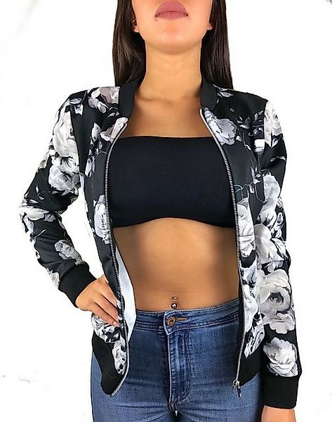 Worldclassca Bomberjacke Worldclassca Damen Bomberjacke Blumenprint günstig online kaufen