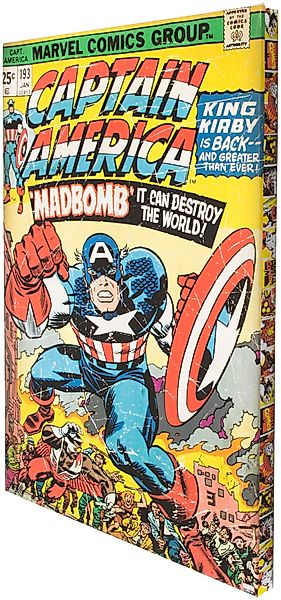 Art for the home Leinwandbild "CAPTAIN AMERICA", Fantasy günstig online kaufen