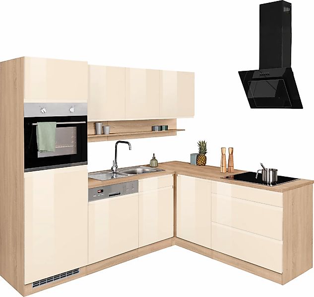 KOCHSTATION Winkelküche "KS-Virginia" Stellbreite 230/190 cm, wahlweise mit günstig online kaufen