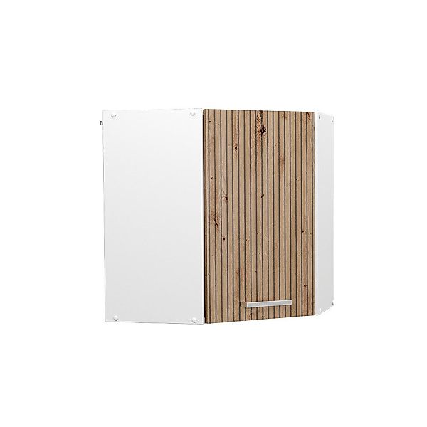 Vicco Eckhängeschrank R-Line, Artisan-Eiche/Weiß, 57 cm günstig online kaufen
