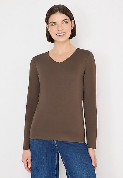 CECIL Langarmshirt aus reiner Baumwolle günstig online kaufen