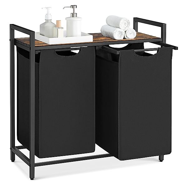 BlingBin Wäschekorb 2 Fächer, 2 x günstig online kaufen