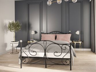 MIRJAN24 Metallbett Rolemi (Bettgestell mit Lattenrost), günstig online kaufen
