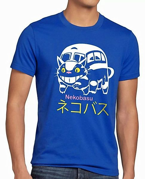 style3 T-Shirt Katzenbus Katze Bus Ghibli anime japan mein nachbar tonari t günstig online kaufen