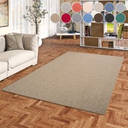 my home Teppich "Fortis, Schlinge, Made in Netherlands" rund 5 mm Höhe Uni günstig online kaufen