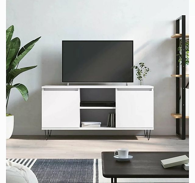 vidaXL TV-Schrank TV-Schrank Weiß 104x35x50 cm Spanplatte günstig online kaufen