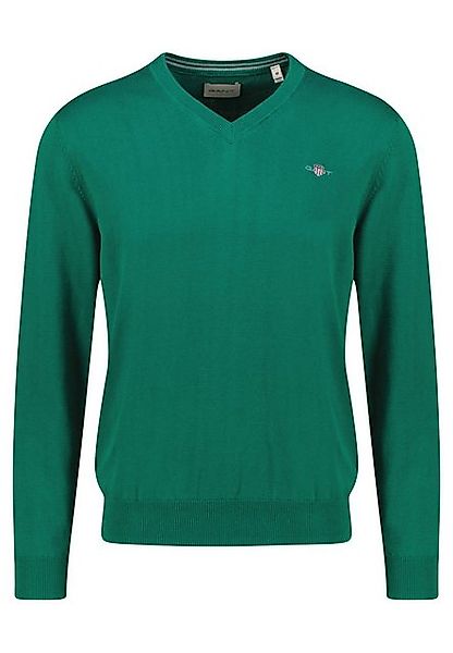 Gant Strickpullover Herren Strickpullover CLASSIC COTTON V-NECK (1-tlg) günstig online kaufen