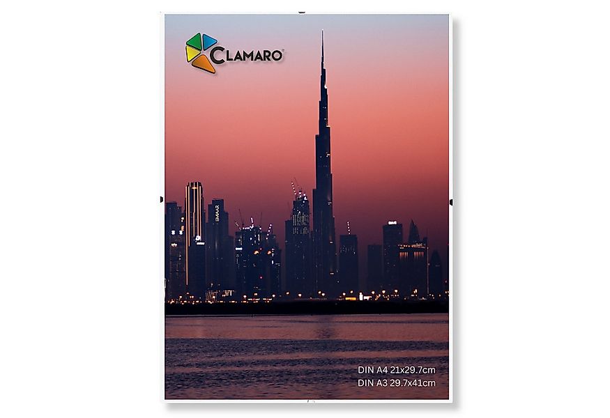 Clamaro Bilderrahmen, Rahmenloser Bilderrahmen Cliprahmen günstig online kaufen