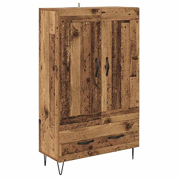 vidaXL Highboard Altholz 69,5 x 31 x 115 cm Holzwerkstoff 882568 günstig online kaufen