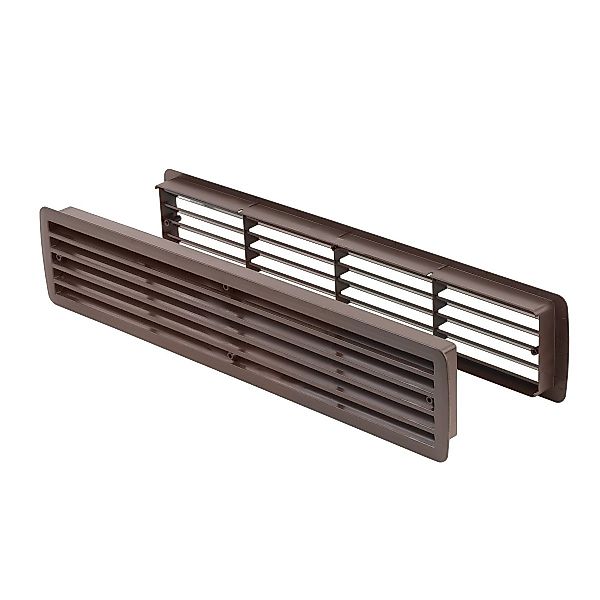 MS Beschläge Lüftungsgitter Kunststoff Türgitter 457x92mm günstig online kaufen