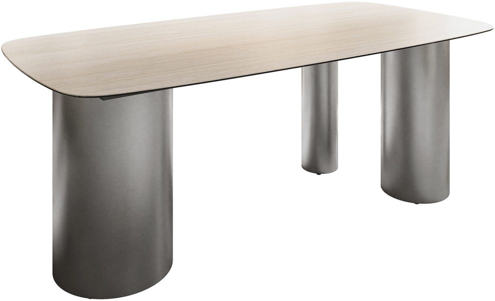 DELIFE Esstisch Edge, Boot Keramik Laminam®Travertino günstig online kaufen