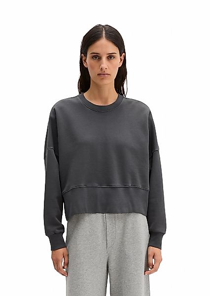 Marc OPolo Sweatshirt, relaxed fit mit recycelter Baumwolle, cropped günstig online kaufen