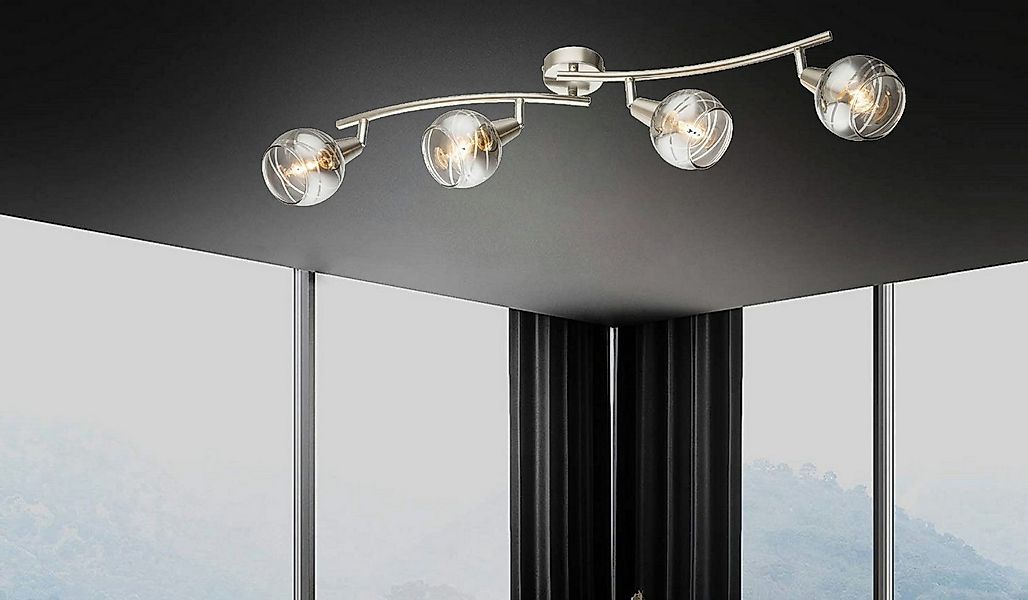 TRANGO LED Deckenleuchte, Dimmfunktion, 4-flammig 1010-48SD LED-Deckenleuch günstig online kaufen