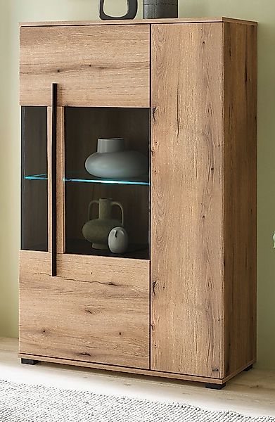 Furn.Design Highboard Design-D (Kommode in Evoke Eiche Dekor, 90 x 140 cm), günstig online kaufen