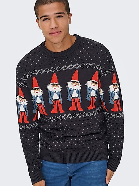 ONLY & SONS Rundhalspullover ONSX-MAX REG günstig online kaufen