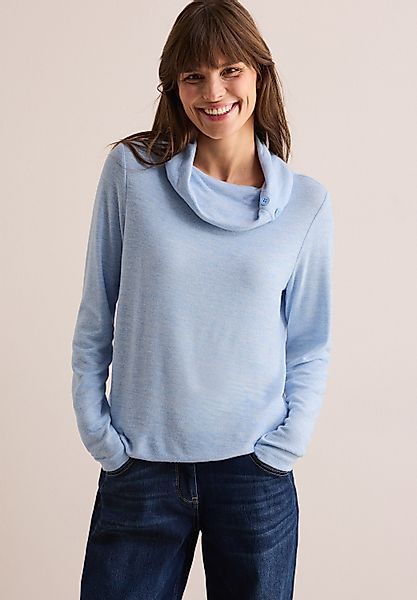 CECIL Langarmshirt mit Elastiksaum günstig online kaufen