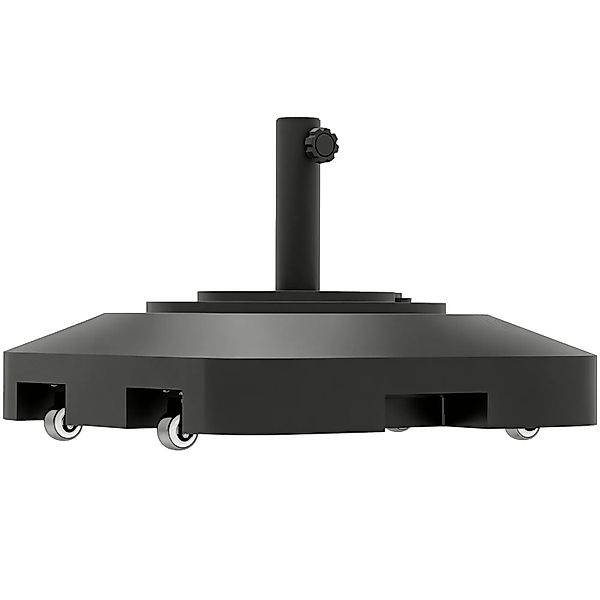 Outsunny Sonnenschirmständer Harz Metall Schirmgewicht Bronze 54,5 x 40,5H günstig online kaufen