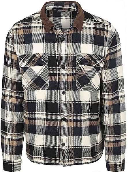 Barbour Hemdjacke Karomuster Grasmoor Navy - Größe XL günstig online kaufen