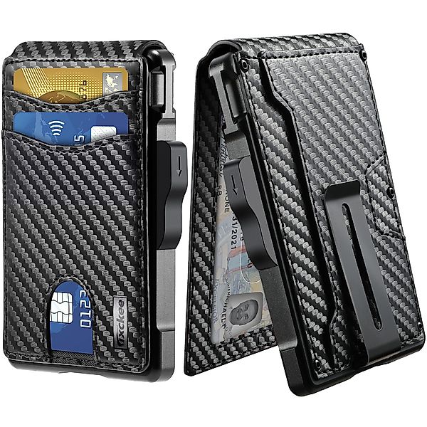 ibettertec Geldbörse Slim Wallet, Portemonnaie klein, günstig online kaufen