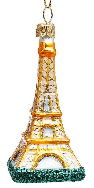 SIKORA Weihnachtsbaumkugel Eiffelturm besondere Weihnachtskugel Glas Figur günstig online kaufen