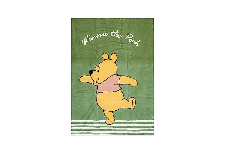 Babydecke Winnie Pu der Bär Korallen Babydecke Fleecedecke für Babys 100 x günstig online kaufen