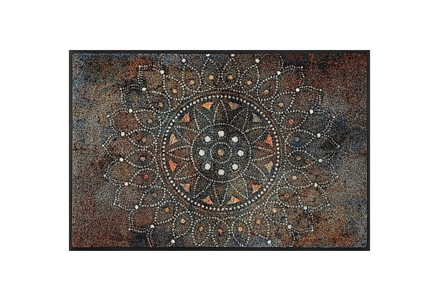 wash+dry by Kleen-Tex Fußmatte Fußmatte 60x85 Madhana braun, Eingangsmatte günstig online kaufen