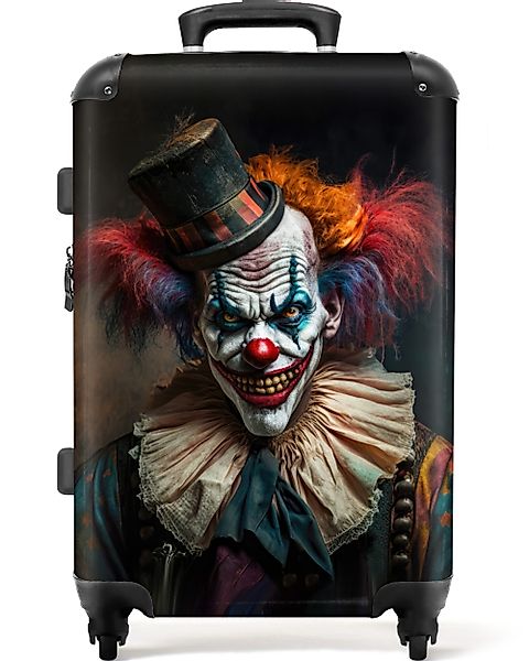 NoBoringSuitcases.com© Hartschalen-Trolley Clown - Hut - günstig online kaufen