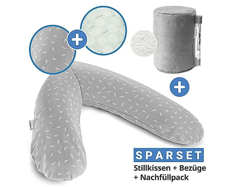 Theraline Stillkissen Das Original - Leaves & Pusteblume, Schwangerschaftsk günstig online kaufen