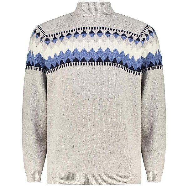 RAGMAN Pullover mit Kaschmir Farbe hellgrau Größe: 3XL günstig online kaufen