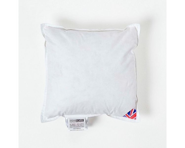 Homescapes Federkissen Kissenfüllung, Entenfedern, 30 x 30 cm, Füllung: 100 günstig online kaufen