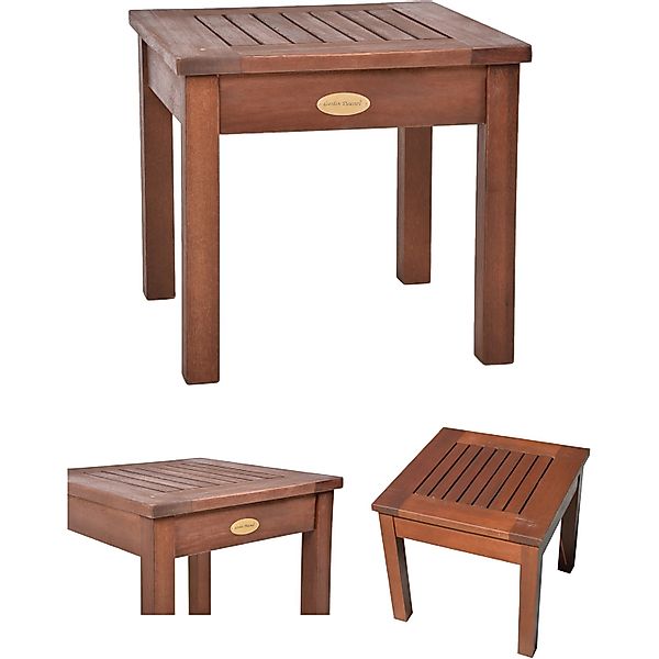 Garden Pleasure SONORA Rechteckig Dunkelbraun 40 cm x 40 cm günstig online kaufen
