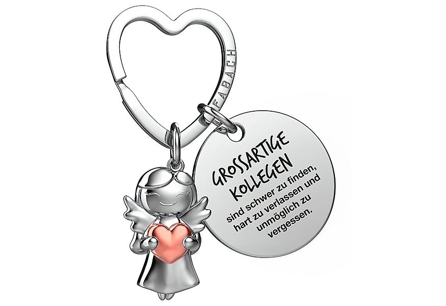 FABACH Schlüsselanhänger Schutzengel Star in Charms Größe mit Gravur "Beste günstig online kaufen