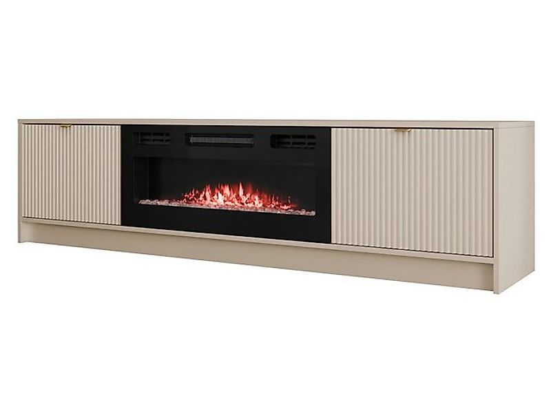 MIRJAN24 TV-Schrank Tireno mit Kamin (mit günstig online kaufen
