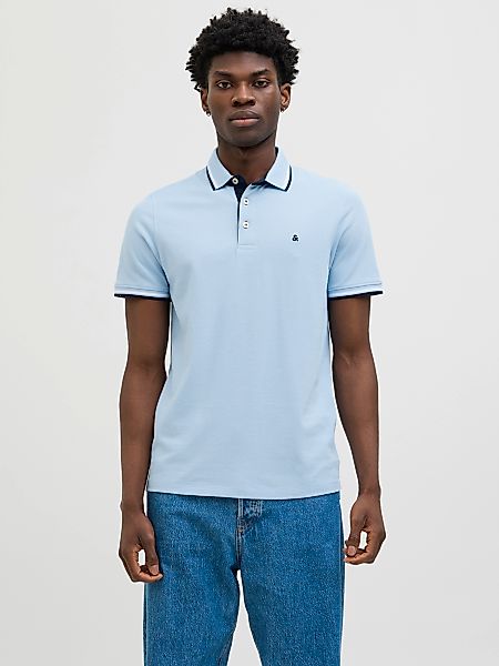 Jack & Jones Poloshirt "JJEPAULOS POLO SS NOOS", mit Logo Stickerei günstig online kaufen