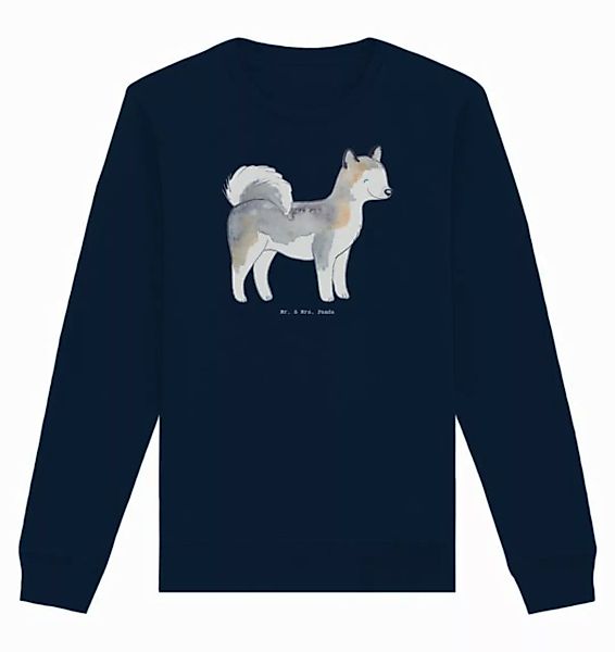 Mr. & Mrs. Panda Longpullover Größe S Siberian Husky Moment - French Navy - günstig online kaufen