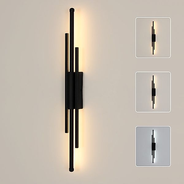 Goeco Wandleuchte lange Aluminium-Dekolampe, Schlichte Wandlampe, günstig online kaufen