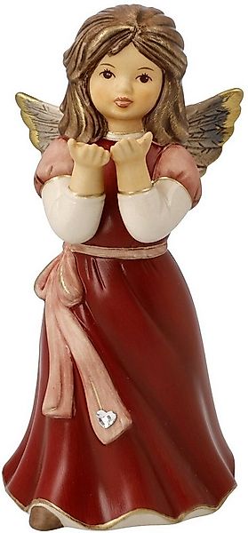 Goebel Engelfigur Himmelsboten, Weihnachtsdeko rot, Steingut, Engel - Wünsc günstig online kaufen