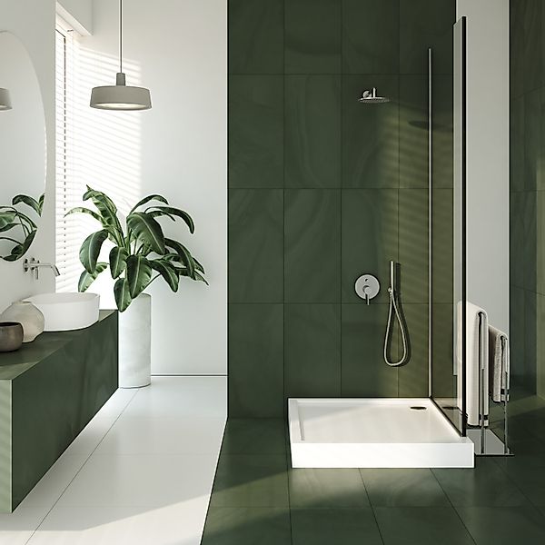 Aquabad® Duschwanne ULTIMA Smooth White, Quadrat, günstig online kaufen
