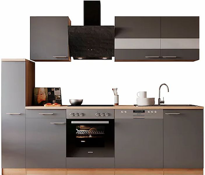 RESPEKTA Küche »Merle« Breite 250 cm, mit Soft-Close, in exklusiver Konfigu günstig online kaufen