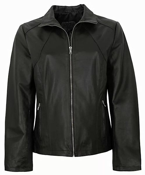 Maddox Lederjacke Diana MADDOX - Damen Lederjacke Lammnappa schwarz günstig online kaufen